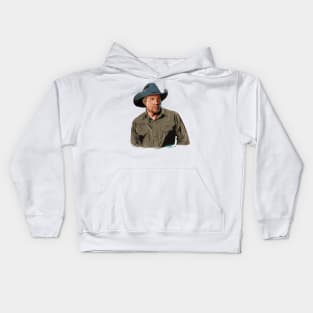 Garth Brooks - An illustration by Paul Cemmick Kids Hoodie